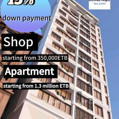 3bdrm 131m² apartment for sale at bole blue sky hotel side 