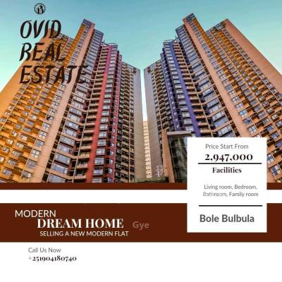 Onebdrm 43.4sq.m apartment for sale at Bole Bulbula by Ovid Real Estate 