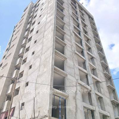 Two bedroom 2 bath 154m² apartment for sale at ቦሌ ብራስ 20/80 ባንክ ብድር ያለው (80% ግንባታ ያለቀ) 